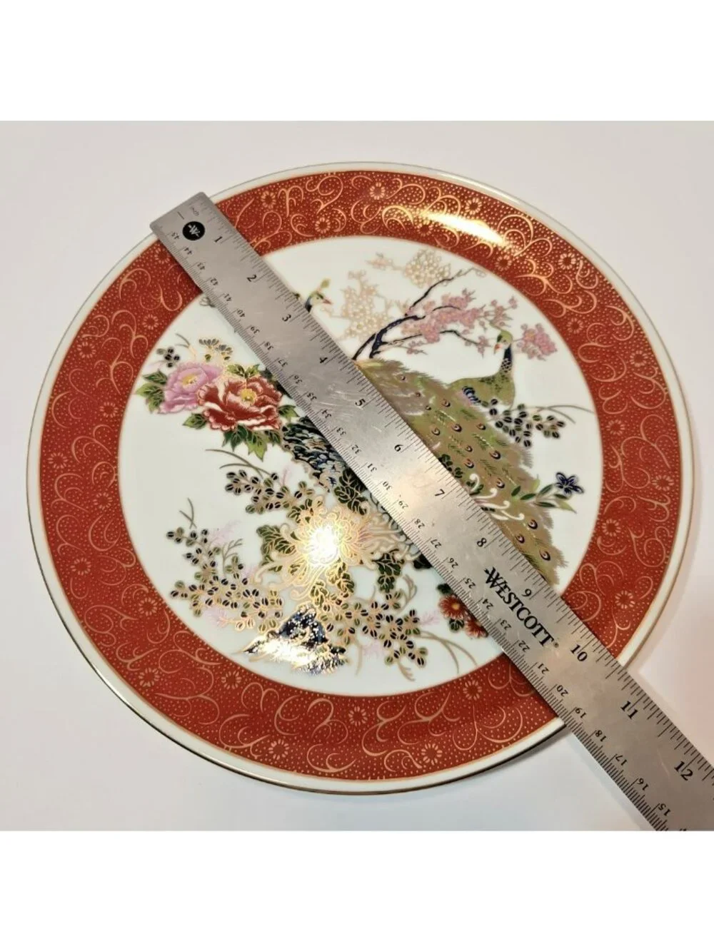 Vintage Satsuma Japanese Plate 10.5